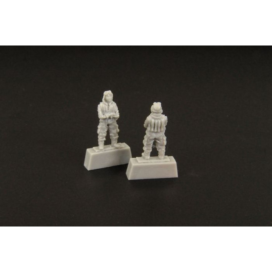 Brengun BRL144080 1/144 Japanese pilot WWII resin figurine 2pcs