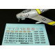 Brengun BRL144084 1/144 F-86F SABRE 335th FIS Decals for Trumpeter