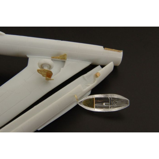 Brengun BRL144093 1/144 Mig-17 PF(Attack) PE parts for Attack kit