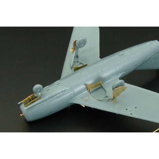 Brengun BRL144105 1/144 Mig-15 Bis 2pcs (Eduard) PE set for Eduard kit , 2 sets
