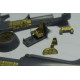 Brengun BRL144112 1/144 La-5 (Kovozavody Prostejov kit) PE set for KP kit