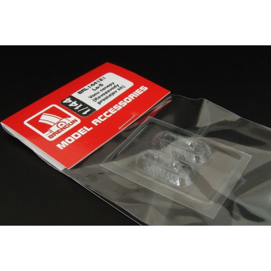 Brengun BRL144121 1/144 La-5 vacu canopy for Kovozavody prostejov