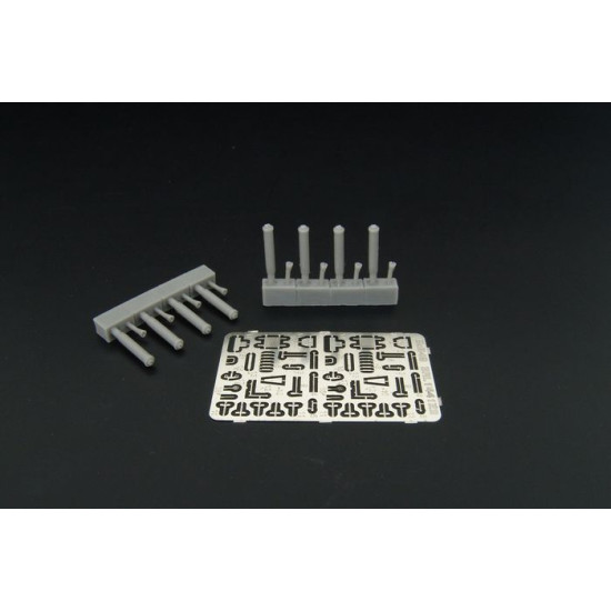 Brengun BRL144123 1/144 Bachem Ba-349 Natter PE-resin set for Brengun kit (2pcs)