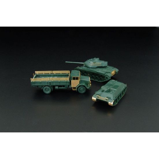 Brengun BRL144124 1/144 Bundeswehr Vehicles 2sets PE set for Revell kit (2pcs)