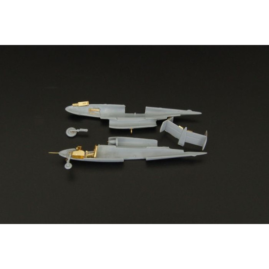 Brengun BRL144126 1/144 Heinkel He-162A (Brengun kit) PE set for Brengun kit