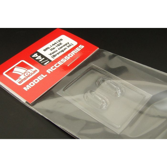 Brengun BRL144128 1/144 He-162 vacu canopy for Brengun kit