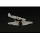 Brengun BRL144131 1/144 Yak-1 Yakovlev fighter PE set for Brengun Northstar kit