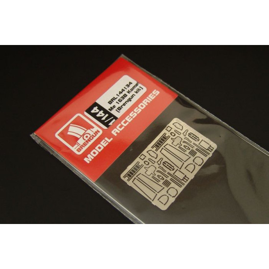 Brengun BRL144134 1/144 Me 163B Komet 2pcs PE set for Brengun kit