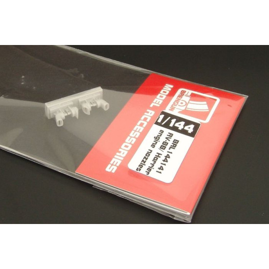 Brengun BRL144141 1/144 AV-8B- Harrier GR 7 engine nozzles resin set