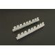 Brengun BRL144142 1/144 Spitfire wheels set of tires and spokes resin 3 types