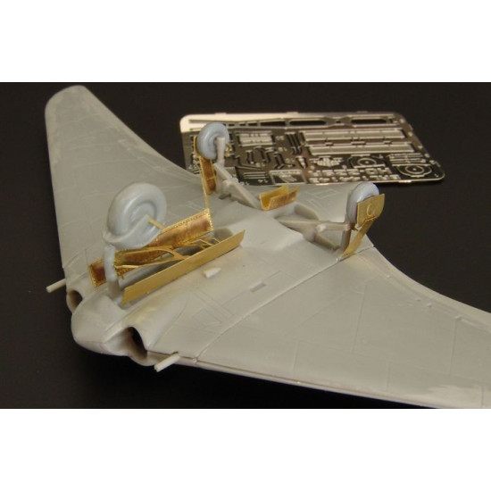 Brengun BRL144143 1/144 Ho-229A (Brengun kit) PE set for Brengun kit