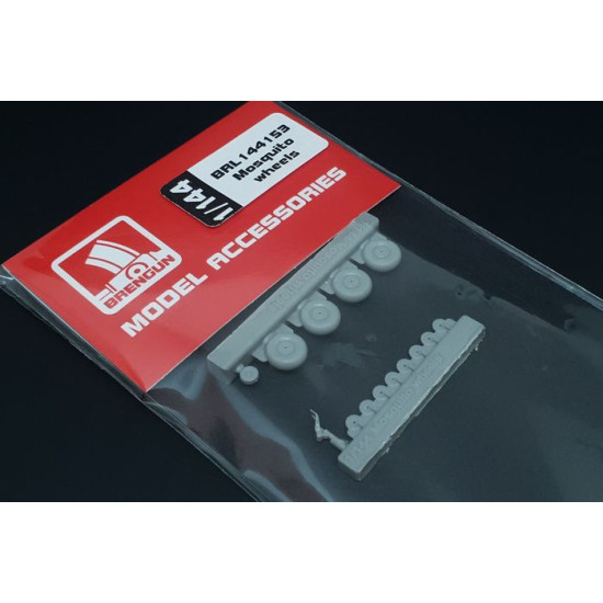 Brengun BRL144153 1/144 Mosquito wheels resin casted wheels