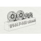 Brengun BRL144155 1/144 F-14D wheels resin casted wheels