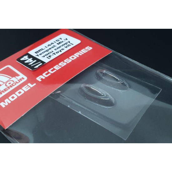 Brengun BRL144157 1/144 Tempest Mk V vacu canopy (F-Toys kit) vacu canopy