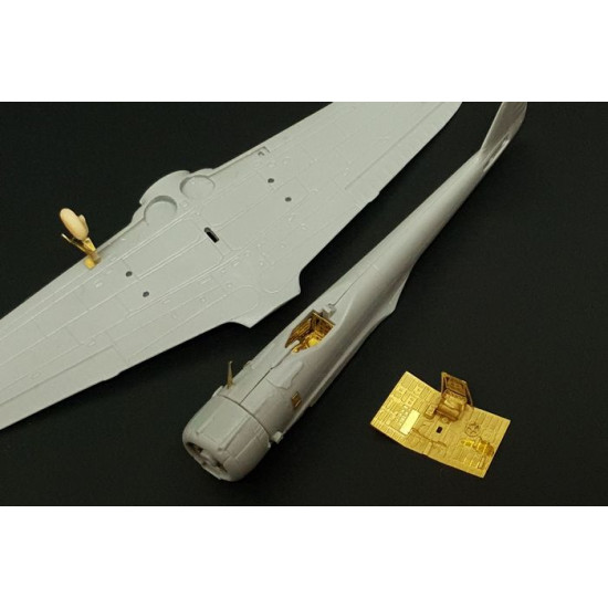 Brengun BRL144163 1/144 Ki-43-I (Platz kit) PE parts for Platz kit