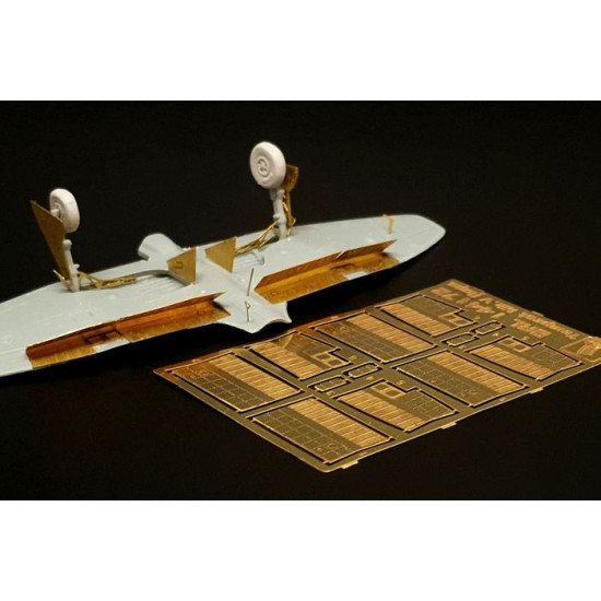 Brengun BRL144172 1/144 Hawker Tempest Mk.V flaps PE set for MARK I kit
