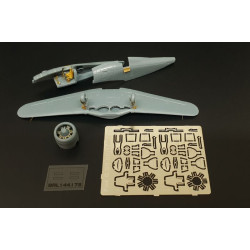 Brengun BRL144173 1/144 Fiat G.50 (Mark I kit) PE set for Mark I kit