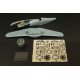 Brengun BRL144173 1/144 Fiat G.50 (Mark I kit) PE set for Mark I kit
