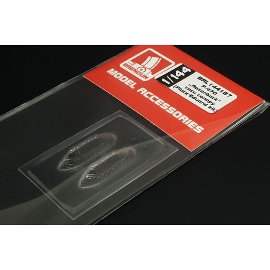 Brengun BRL144187 1/144 P-47D Republic Razorback vacu canopy for Platz/Eduard