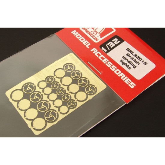 Brengun BRL32015 1/32 British landing lights PE set of landidng lights