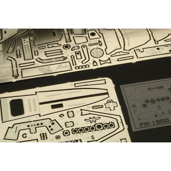 Brengun BRL32031 1/32 Fw-190D interior PE set for Hasegawa kit