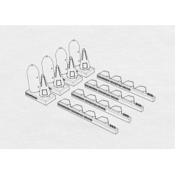 Brengun BRL32036 1/32 US bomb 500-lb AN-M64A1 resin set of US bombs (4pcs)