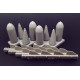 Brengun BRL32036 1/32 US bomb 500-lb AN-M64A1 resin set of US bombs (4pcs)