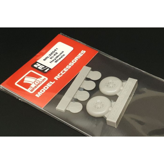 Brengun BRL32041 1/32 Ki-43 Hayabusa Wheels Resin casted wheels