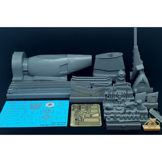 Brengun BRL32042 1/32 MQ-8B Fire scout Resin construction unmanned helicopter