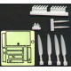 Brengun BRL48005 1/48 Correction set for ICM Spitfire correction set for ICM kit
