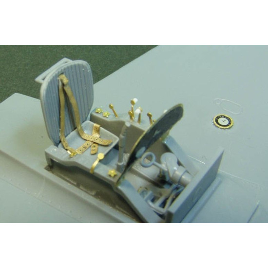 Brengun BRL48012 1/48 Yak 3 interior PE-resin accessories for Eduard kit