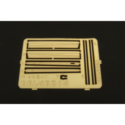 Brengun BRL48014 1/48 P-40 M,N canopy rails PE accessories for Eduard-MAUVE kit