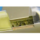 Brengun BRL48014 1/48 P-40 M,N canopy rails PE accessories for Eduard-MAUVE kit