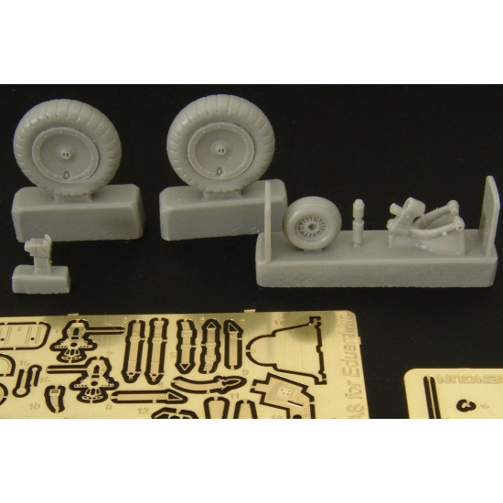 Brengun BRL48015 1/48 Focke-Wulf Fw 190 A8 detail set PE-resin accessorie Eduard