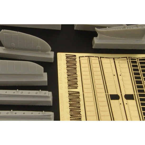 Brengun BRL48026 1/48 F2A Buffalo controls and flaps Resin-PE Special Hobby