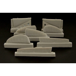Brengun BRL48027 1/48 MiG 3 control surfaces Resin-PE accessories for ICM