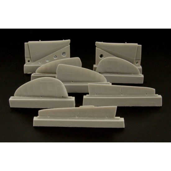 Brengun BRL48027 1/48 MiG 3 control surfaces Resin-PE accessories for ICM
