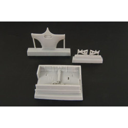 Brengun BRL48032 1/48 Hurricane Mk II,IV wheel bay Resin accessories Hasegawa