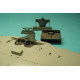 Brengun BRL48032 1/48 Hurricane Mk II,IV wheel bay Resin accessories Hasegawa
