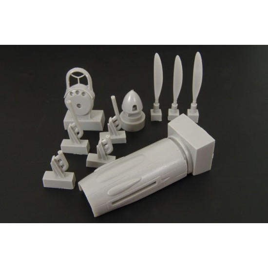 Brengun BRL48033 1/48 P-40E Klimov engine conversion conversion set for Hasegawa