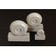 Brengun BRL48038 1/48 B17G wheel set resin accessories