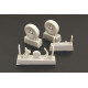 Brengun BRL48039 1/48 Huricane wheel set resin accessories