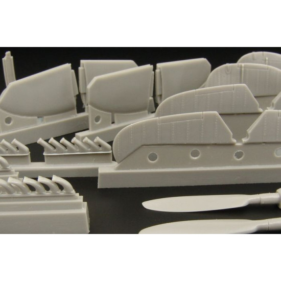 Brengun BRL48042 1/48 Spitfire MkIX exterior set -(Airfix) resin accessories