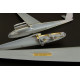 Brengun BRL48052 1/48 Let L-13 Blanik glider PE parts for Azmodel-Modela kit