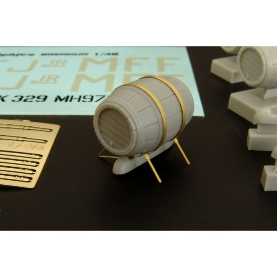 Brengun BRL48054 1/48 Beer Spitfire Mk IX PE-resin parts for all Spitfire Mk.IX