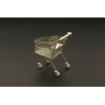 Brengun BRL48058 1/48 Shopping cart PE kit of modern shopping cart