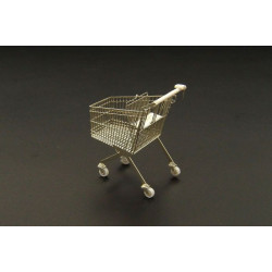 Brengun BRL48058 1/48 Shopping cart PE kit of modern shopping cart
