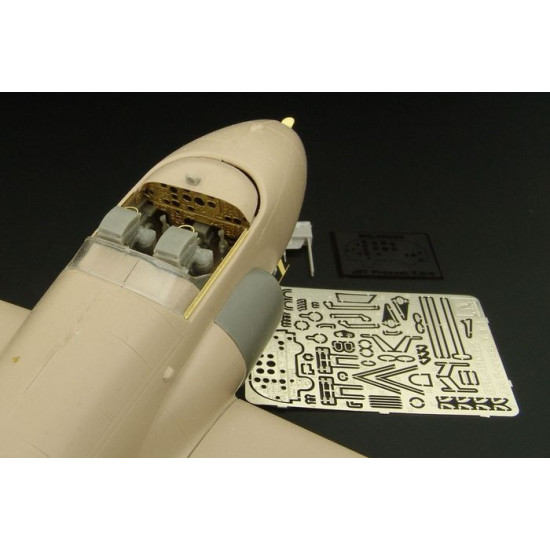 Brengun BRL48062 1/48 Jet Provost T 3-4 (Fly kit) PE set forFLY kit