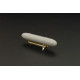 Brengun BRL48068 1/48 50gal cigar UK fuel tank with rack PE resin set of two pcs