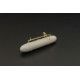Brengun BRL48068 1/48 50gal cigar UK fuel tank with rack PE resin set of two pcs